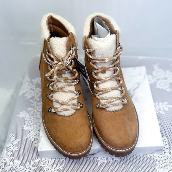 Universal Thread Women's Leah Sherpa Hiker Boots NWT chunky - Picture 6 of 10